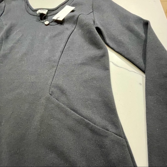 🌸3 for $30 NWT Vero Moda Black Dress Mini long sleeves Size L - Picture 9 of 12